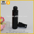 wholesale plastic screw sprayer and 30ml glass tube black bottle